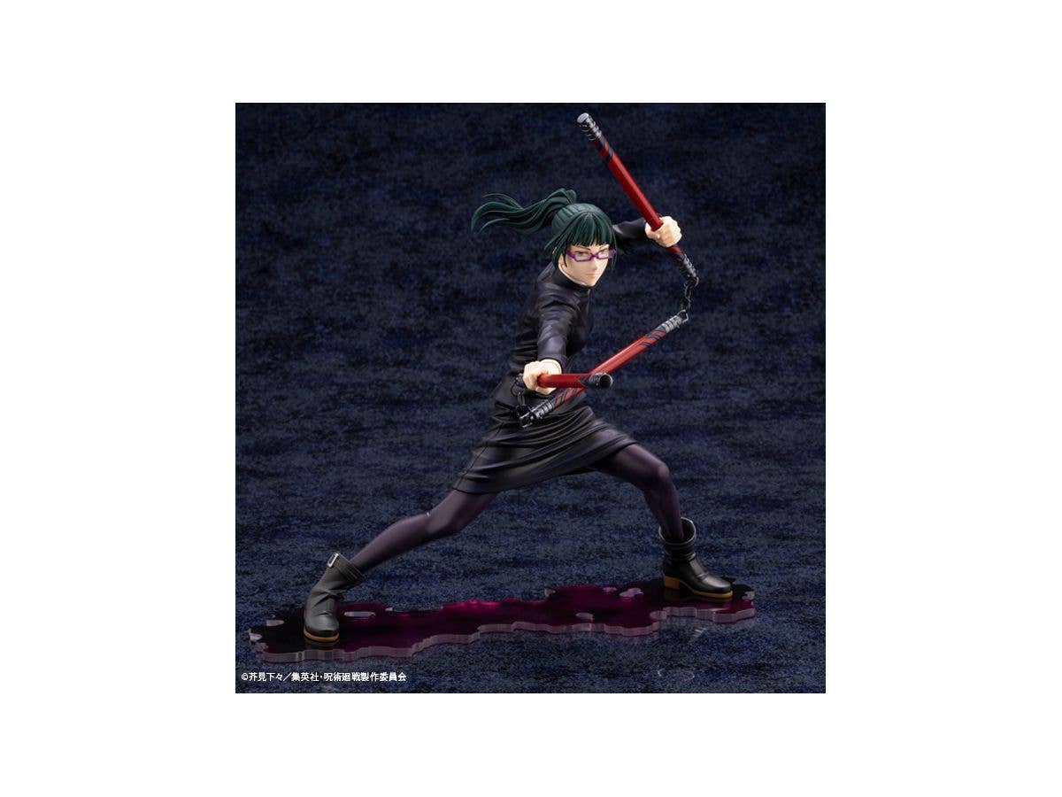Kotobukiya 1/8 Jujutsu Kaisen Series ARTFX J Maki Zen'In, Pre-Painted PVC Statue | 4934054041039