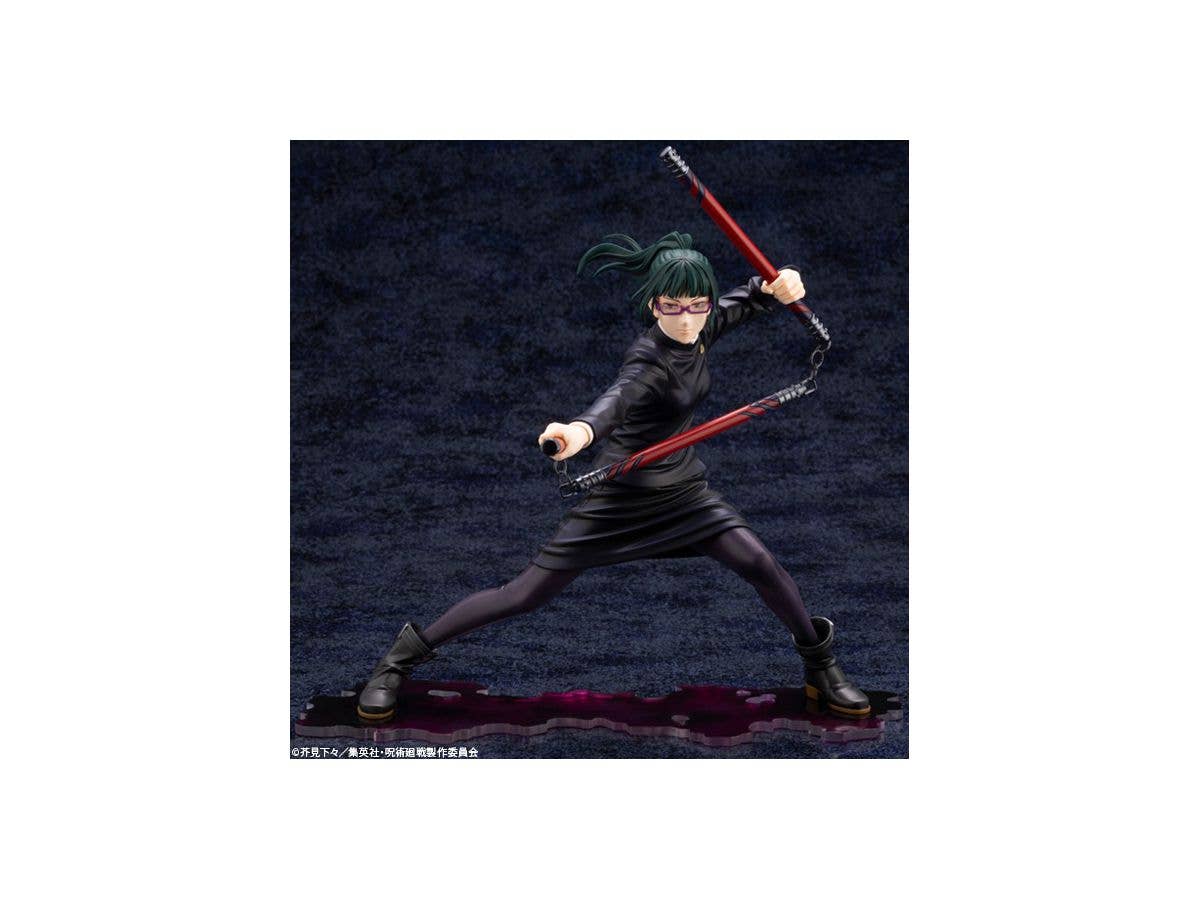 Kotobukiya 1/8 Jujutsu Kaisen Series ARTFX J Maki Zen'In, Pre-Painted PVC Statue | 4934054041039