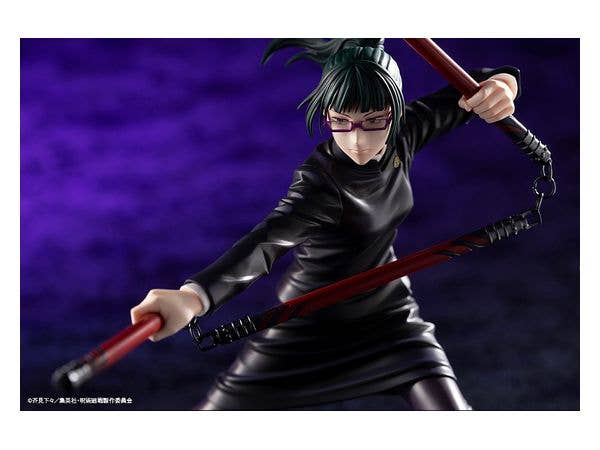 Kotobukiya 1/8 Jujutsu Kaisen Series ARTFX J Maki Zen'In, Pre-Painted PVC Statue | 4934054041039