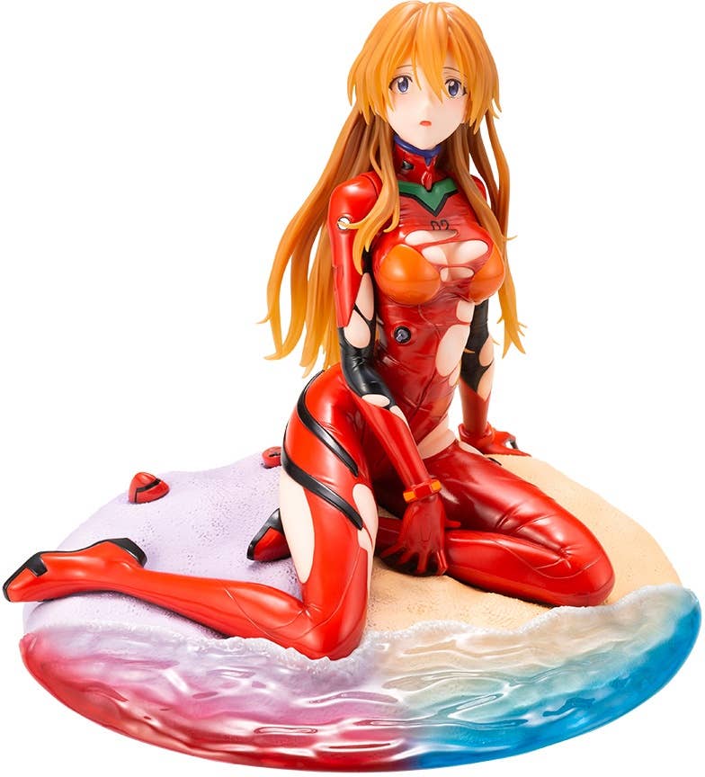Kotobukiya 1/6 Evangelion:3.0+1.0 Thrice Upon A Time Series Asuka Langley Last Scene, Pre-Painted PVC Statue | 4934054044023