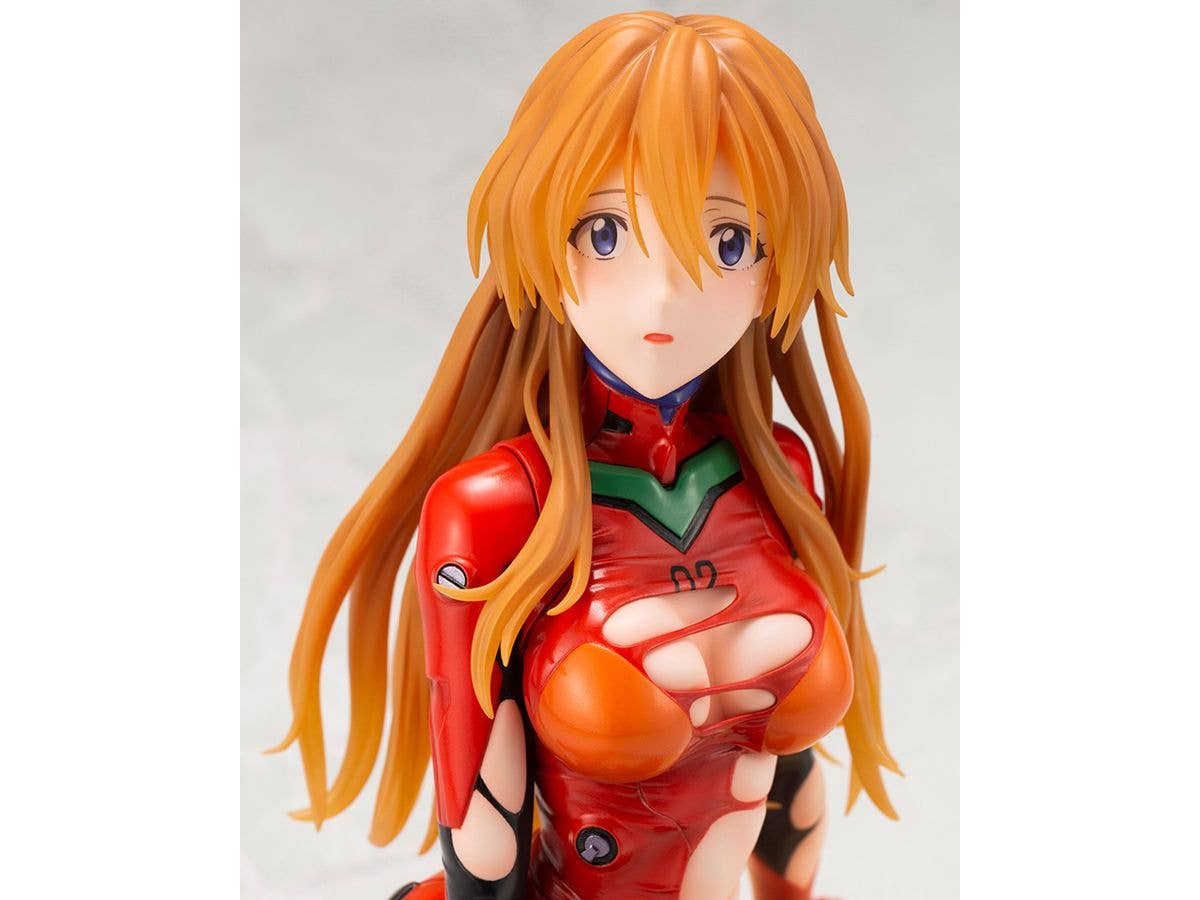 Kotobukiya 1/6 Evangelion:3.0+1.0 Thrice Upon A Time Series Asuka Langley Last Scene, Pre-Painted PVC Statue | 4934054044023