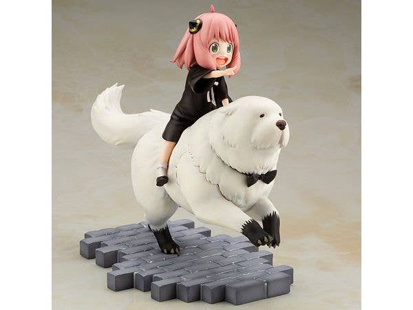 Kotobukiya 1/7 Spy x Family Series Anya Forger & Bond Forger, Pre-Painted PVC Statue | 4934054045037