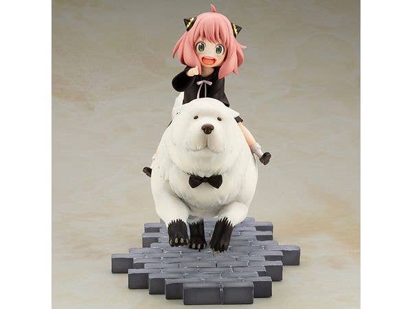 Kotobukiya 1/7 Spy x Family Series Anya Forger & Bond Forger, Pre-Painted PVC Statue | 4934054045037