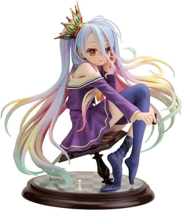 Kotobukiya 1/7 No Game No Life Shiro, Pre-Painted PVC Statue | 4934054055944