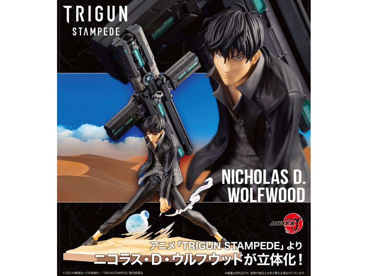 KOTOBUKIYA ARTFX J Nicholas D. Wolfwood TRIGUN STAMPEDE Ver. | 4934054064717