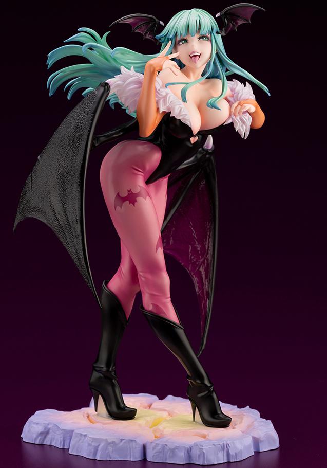 Kotobukiya 1/7 Darkstalkers Series Morrigan Bishoujo, Pre-Painted PVC Statue - P-REX Hobby