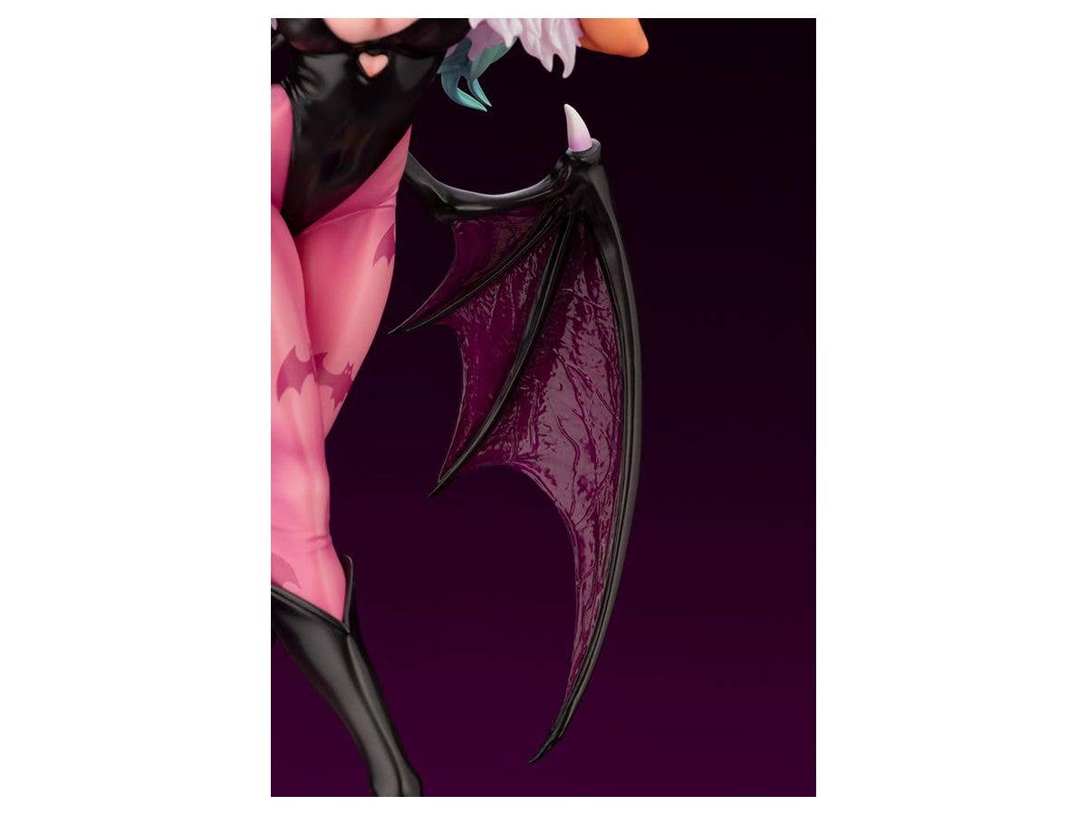 Kotobukiya 1/7 Darkstalkers Series Morrigan Bishoujo, Pre-Painted PVC Statue | 4934054028795