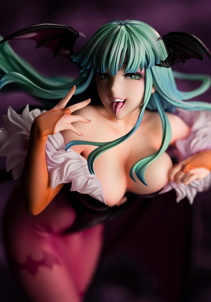 Kotobukiya 1/7 Darkstalkers Series Morrigan Bishoujo, Pre-Painted PVC Statue - P-REX Hobby