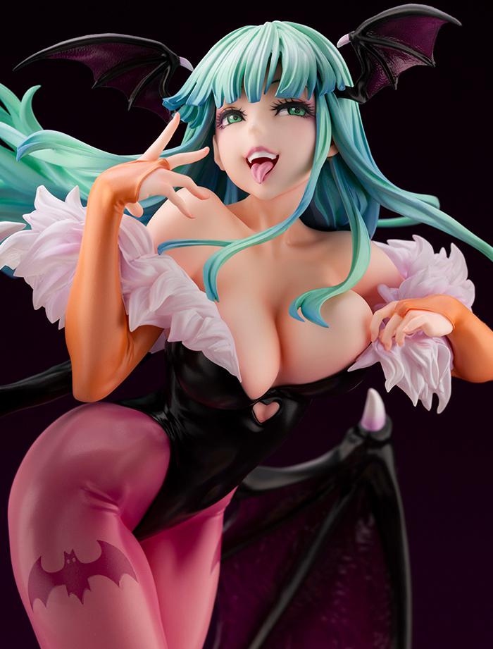 Kotobukiya 1/7 Darkstalkers Series Morrigan Bishoujo, Pre-Painted PVC Statue - P-REX Hobby