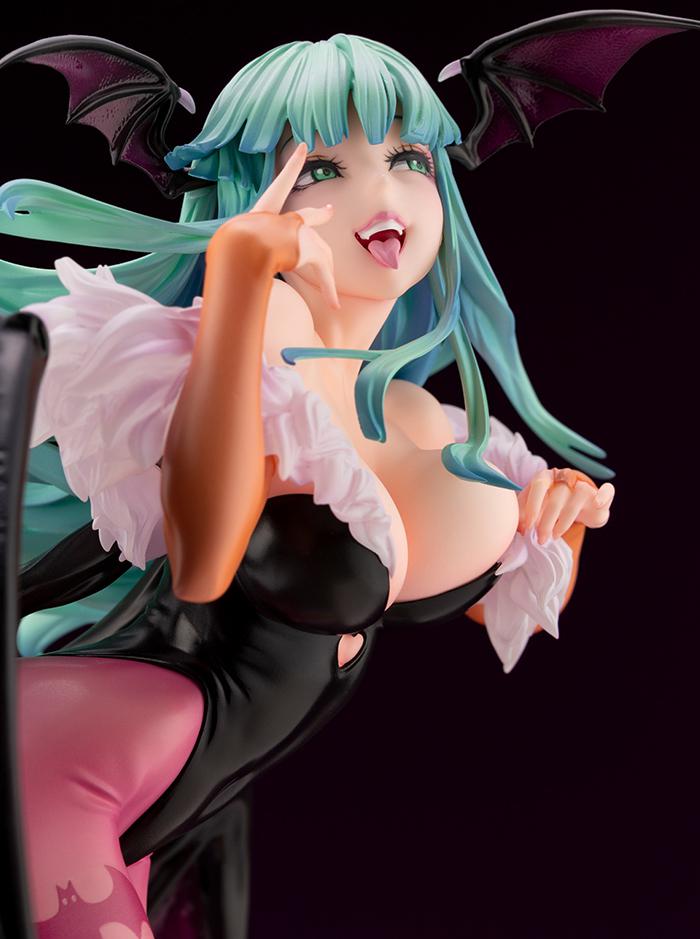 Kotobukiya 1/7 Darkstalkers Series Morrigan Bishoujo, Pre-Painted PVC Statue - P-REX Hobby