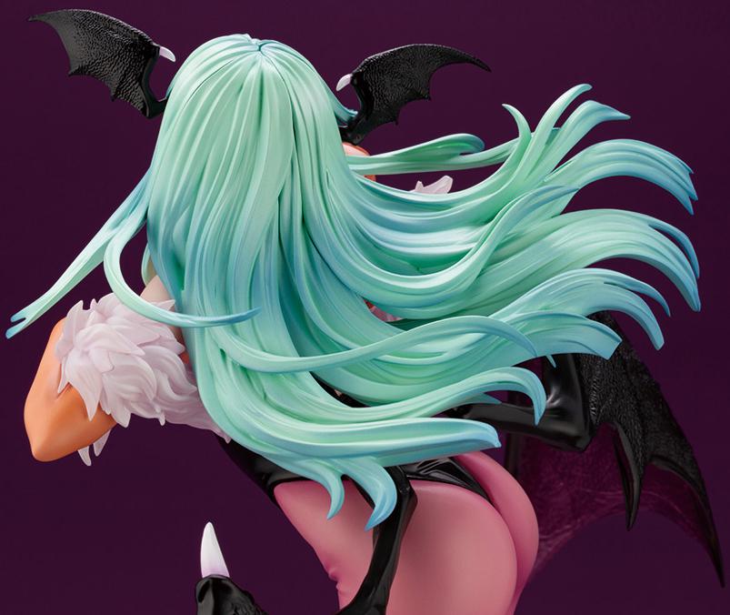 Kotobukiya 1/7 Darkstalkers Series Morrigan Bishoujo, Pre-Painted PVC Statue - P-REX Hobby