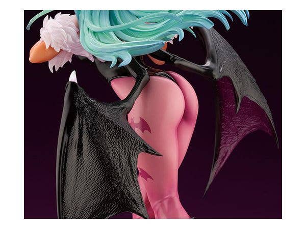Kotobukiya 1/7 Darkstalkers Series Morrigan Bishoujo, Pre-Painted PVC Statue | 4934054028795