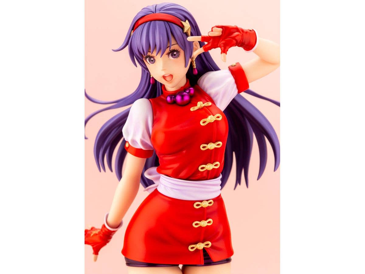 Kotobukiya 1/7 The King of Fighters'98 Series Athena Asamiya Bishoujo, Pre-Painted PVC Statue | 4934054032174