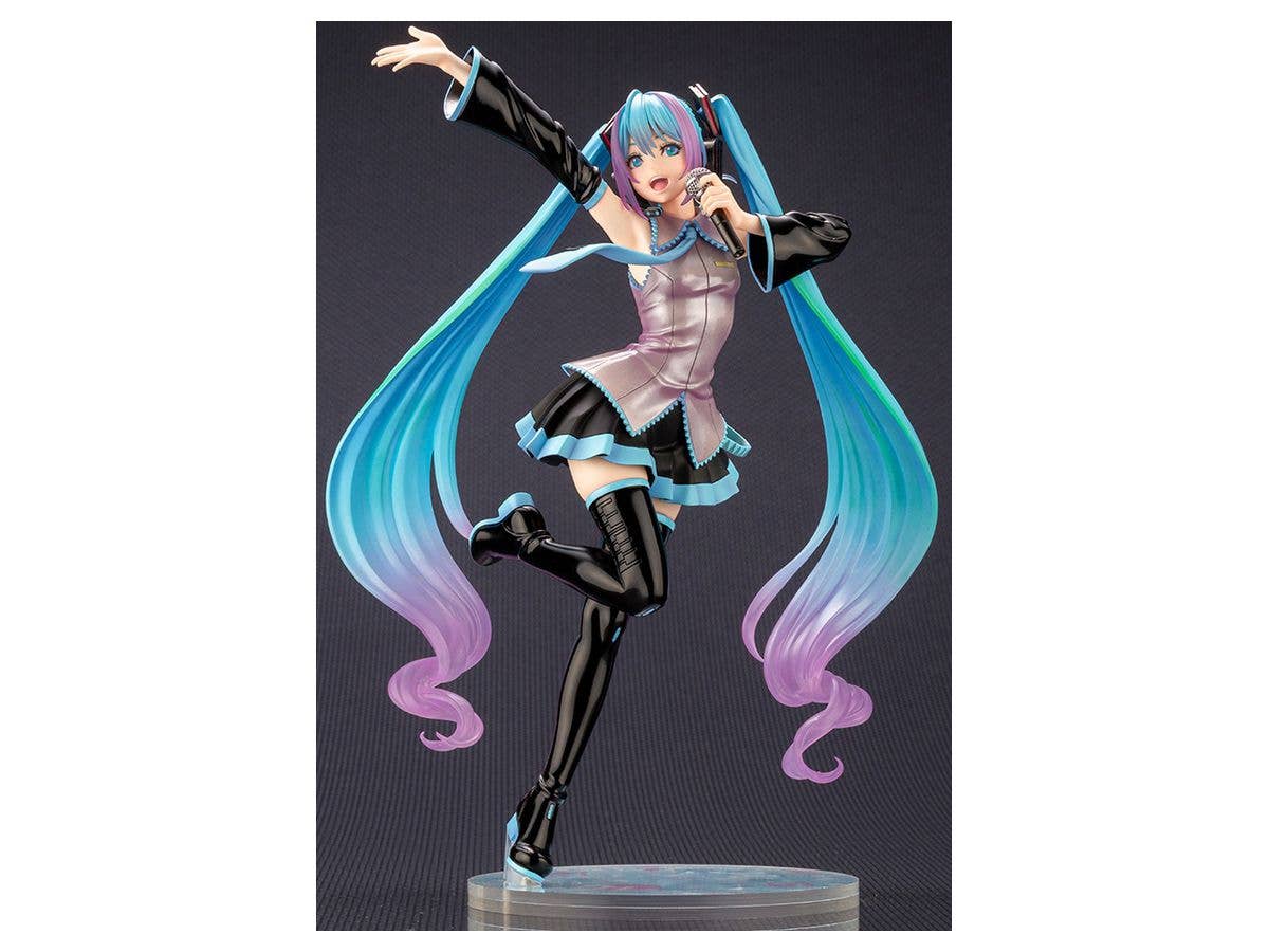 Kotobukiya 1/7 Hatsune Miku Feat. My Little Pony Bishoujo Statue, Pre-Painted PVC Statue | 4934054034673