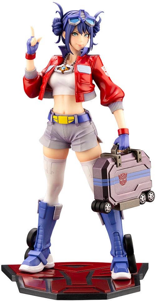 Kotobukiya 1/7 Transformers Series Optimus Prime Bishoujo, Pre-Painted PVC Statue | 4934054037438