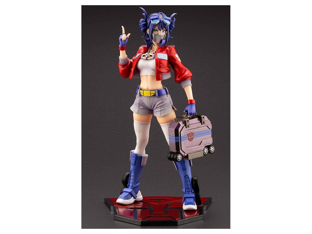 Kotobukiya 1/7 Transformers Series Optimus Prime Bishoujo, Pre-Painted PVC Statue | 4934054037438