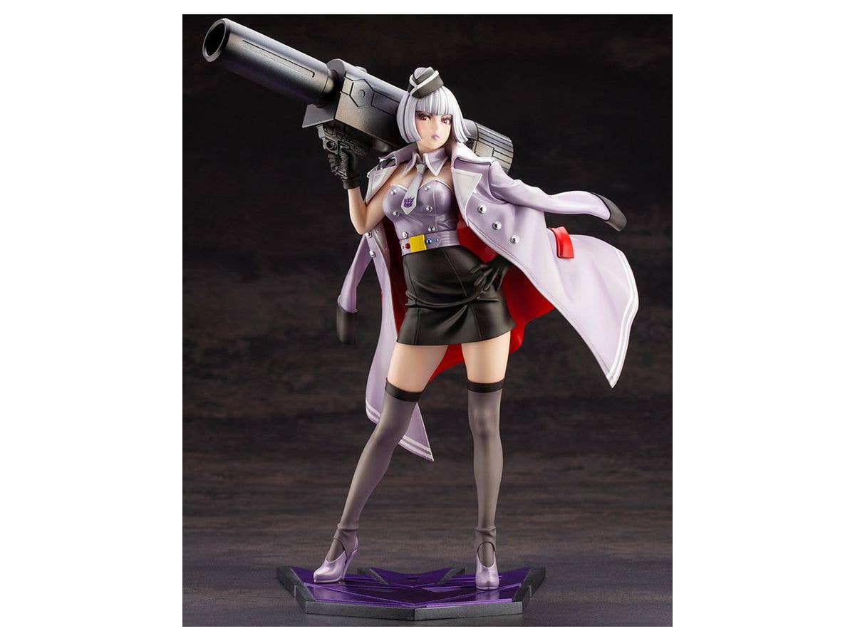 Kotobukiya 1/7 Transformers Series Megatron Bishoujo, Pre-Painted PVC Statue | 4934054037445