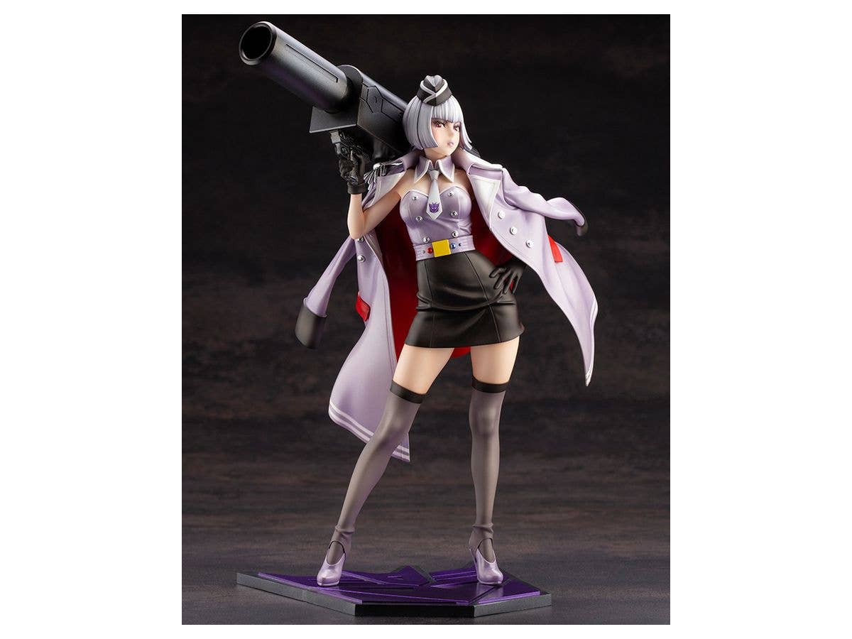 Kotobukiya 1/7 Transformers Series Megatron Bishoujo, Pre-Painted PVC Statue | 4934054037445