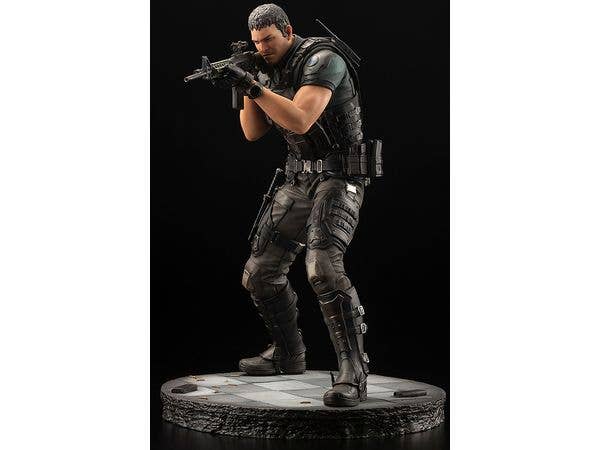 Kotobukiya 1/6 Rresident Evil: Vendetta Chris Redfield Renewal Package Artfx Statue | 4934054047925