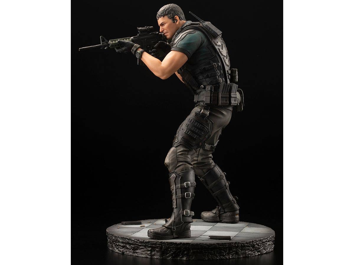 Kotobukiya 1/6 Rresident Evil: Vendetta Chris Redfield Renewal Package Artfx Statue | 4934054047925