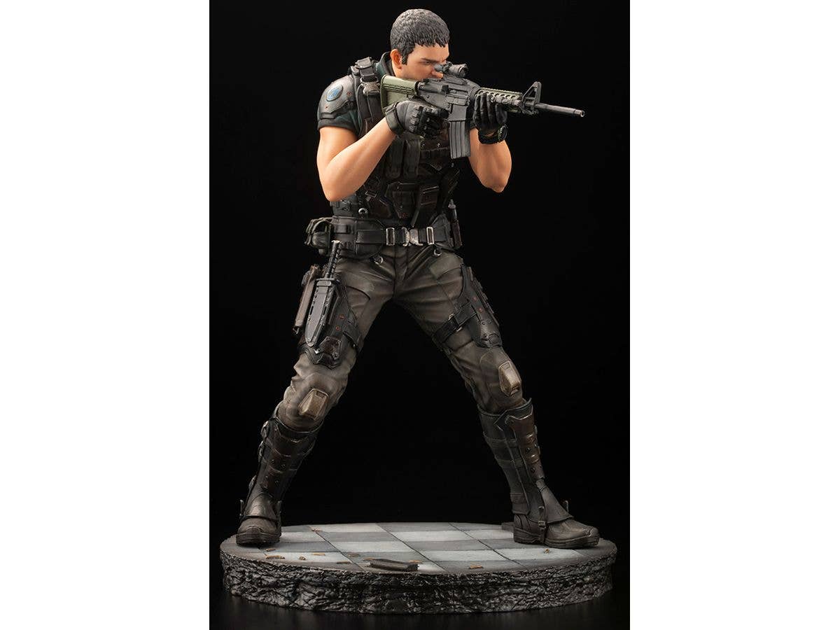 Kotobukiya 1/6 Rresident Evil: Vendetta Chris Redfield Renewal Package Artfx Statue | 4934054047925