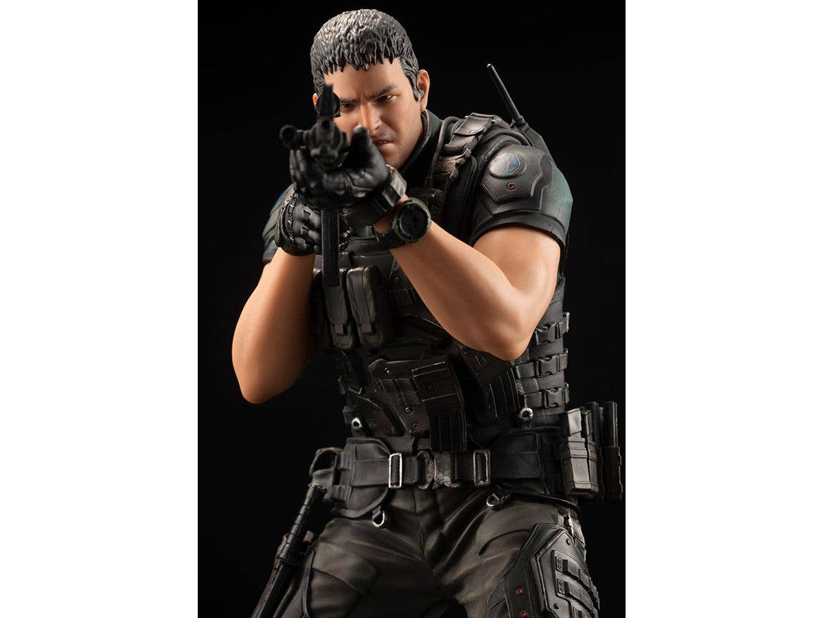 Kotobukiya 1/6 Rresident Evil: Vendetta Chris Redfield Renewal Package Artfx Statue | 4934054047925