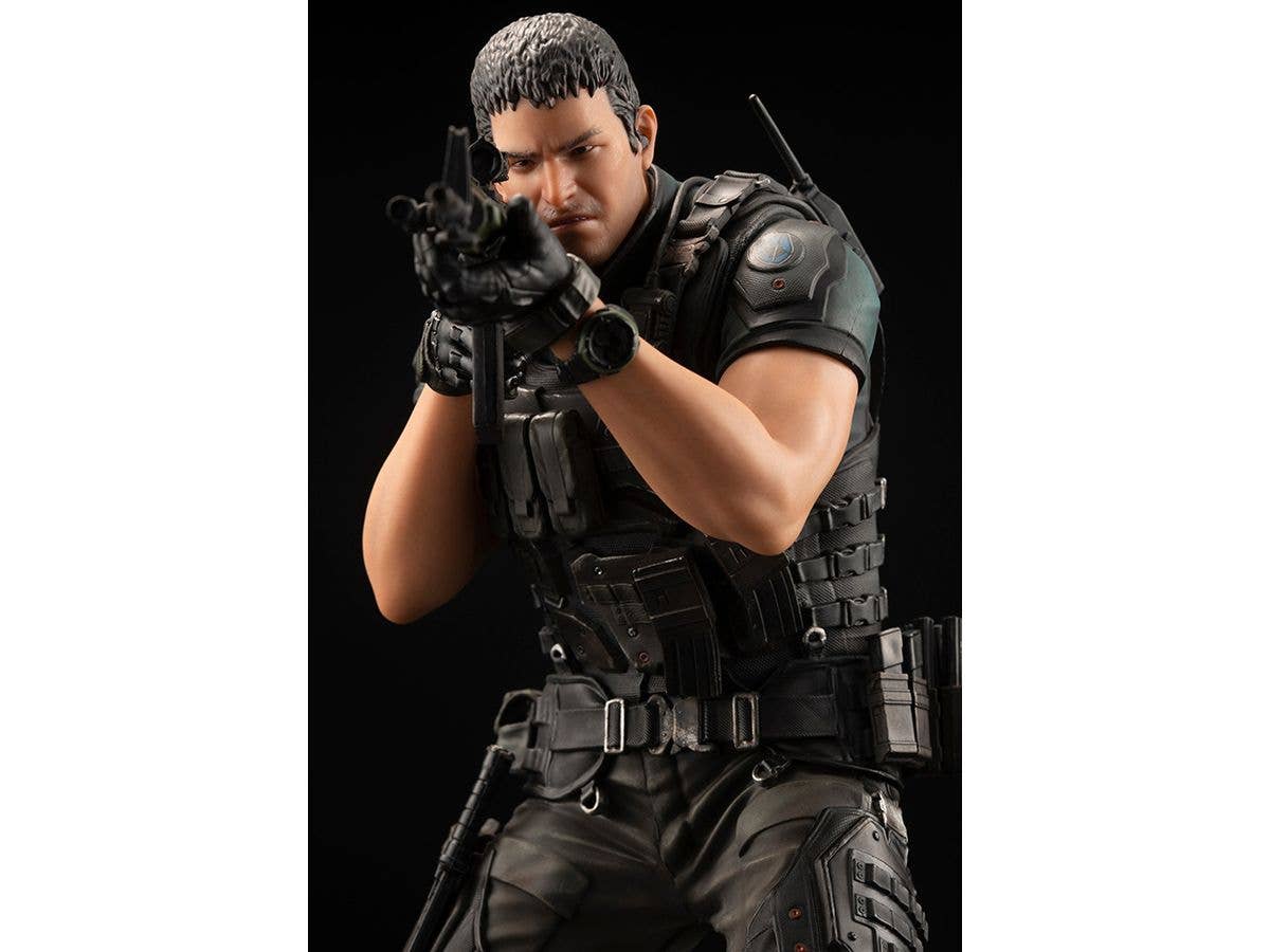Kotobukiya 1/6 Rresident Evil: Vendetta Chris Redfield Renewal Package Artfx Statue | 4934054047925