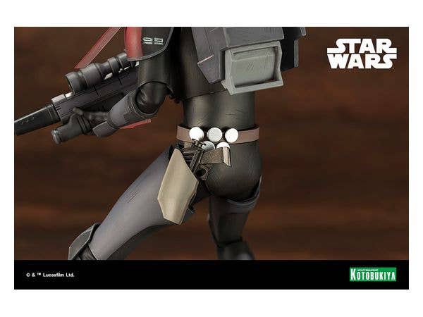 Kotobukiya 1/7 Star Wars: The Bad Batch Series Artfx Crosshair The Bad Batch, Pre-Painted PVC Easy-to-Assemble Statue | 4934054033133