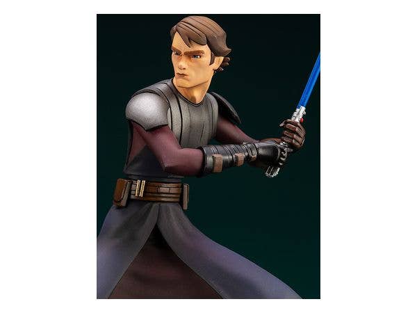 Kotobukiya 1/10 Star Wars Series Artfx+ Anakin Skywalker - The Clone Wars Version, Pre-painted PVC Statue | 4934054036301