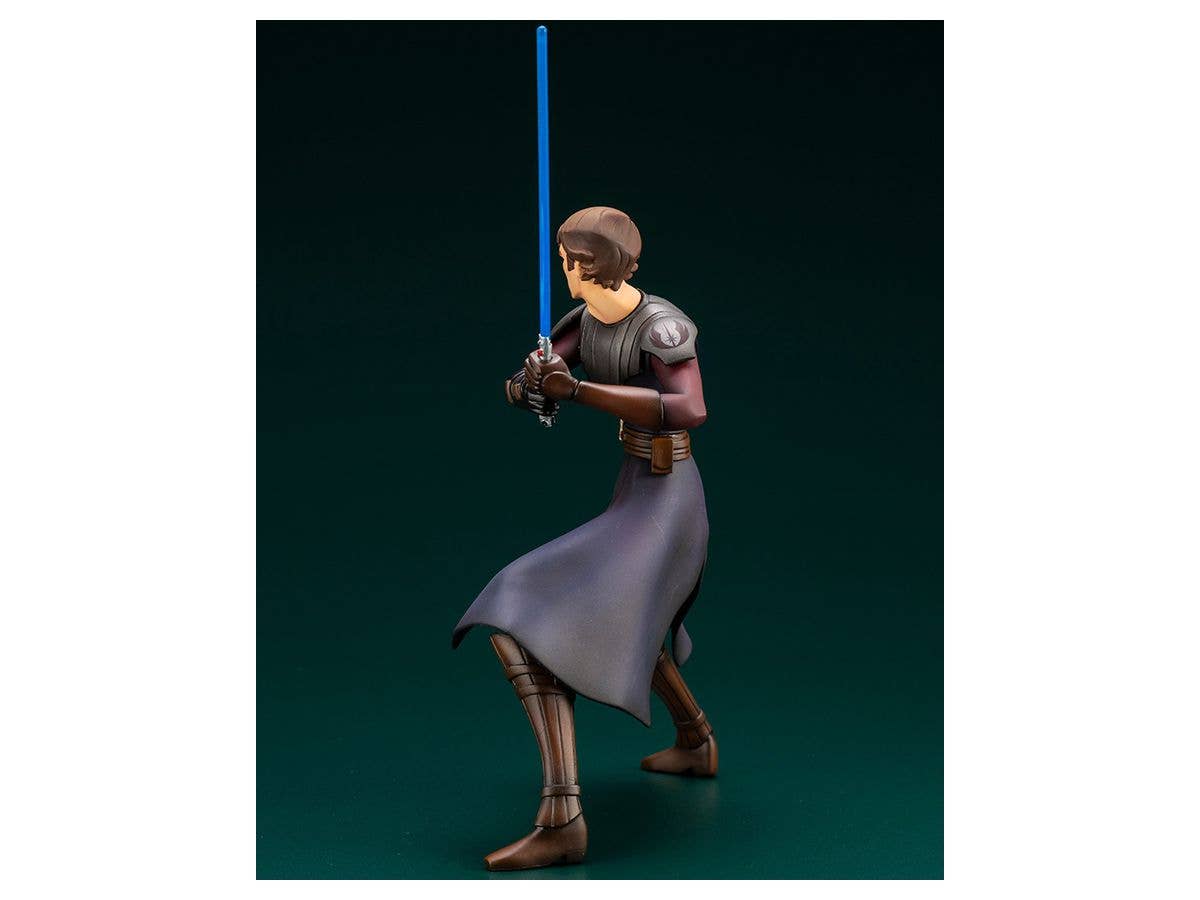 Kotobukiya 1/10 Star Wars Series Artfx+ Anakin Skywalker - The Clone Wars Version, Pre-painted PVC Statue | 4934054036301