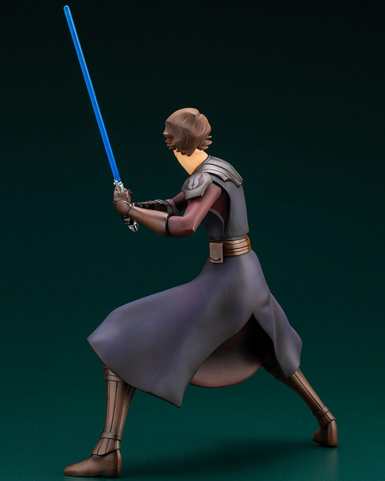 Kotobukiya 1/10 Star Wars Series Artfx+ Anakin Skywalker - The Clone Wars Version, Pre-painted PVC Statue - P-REX Hobby