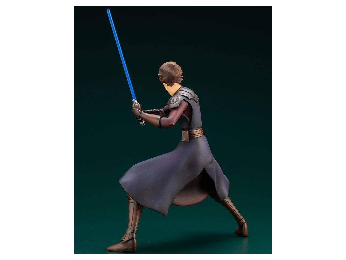 Kotobukiya 1/10 Star Wars Series Artfx+ Anakin Skywalker - The Clone Wars Version, Pre-painted PVC Statue | 4934054036301