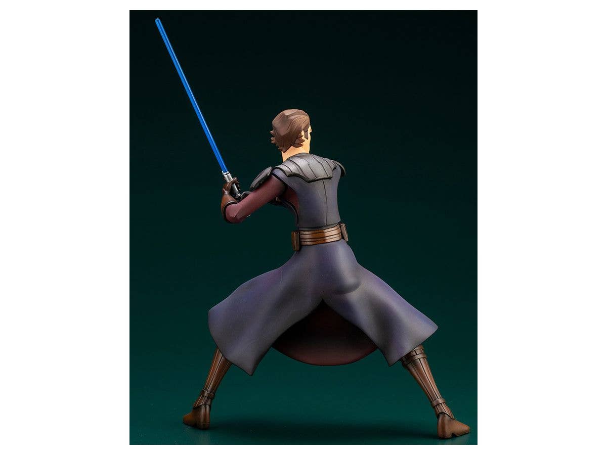 Kotobukiya 1/10 Star Wars Series Artfx+ Anakin Skywalker - The Clone Wars Version, Pre-painted PVC Statue | 4934054036301