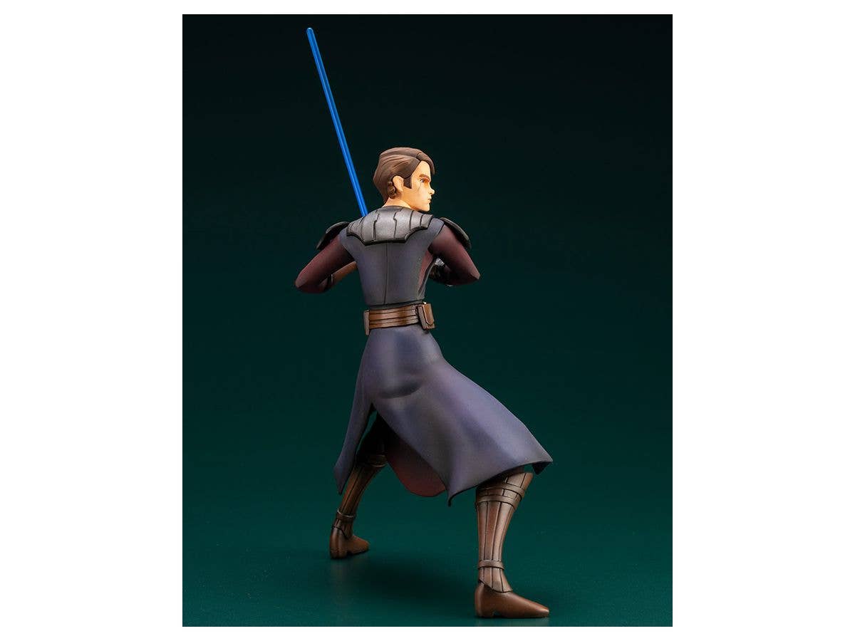 Kotobukiya 1/10 Star Wars Series Artfx+ Anakin Skywalker - The Clone Wars Version, Pre-painted PVC Statue | 4934054036301
