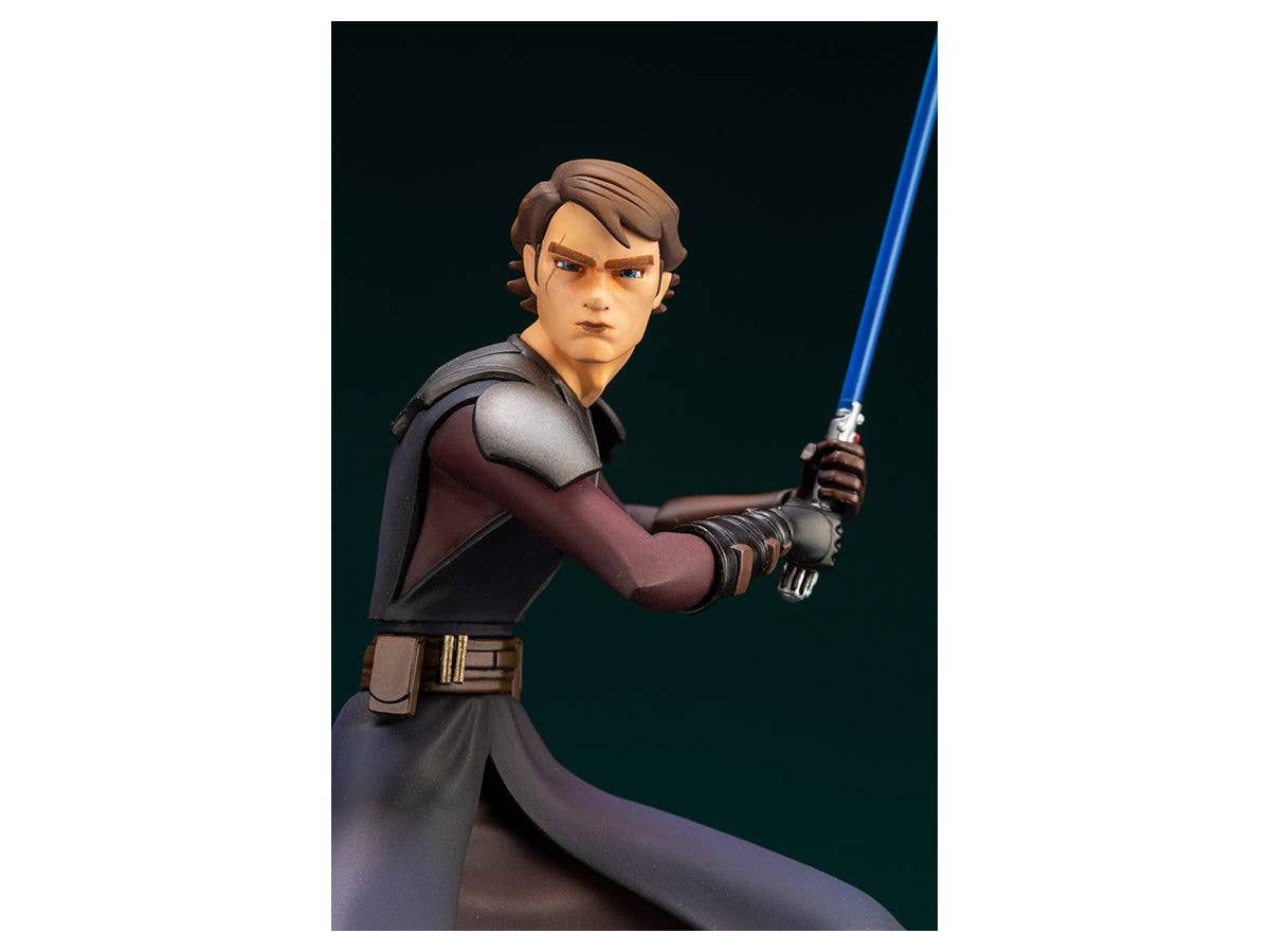 Kotobukiya 1/10 Star Wars Series Artfx+ Anakin Skywalker - The Clone Wars Version, Pre-painted PVC Statue | 4934054036301