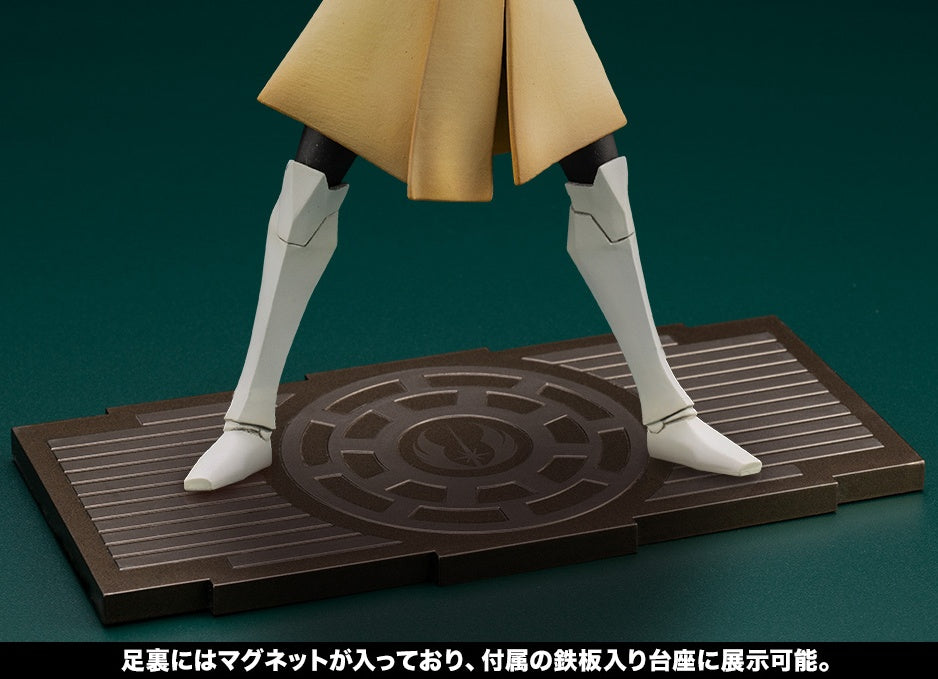 Kotobukiya 1/10 Star Wars Series Artfx+ Obi Wan Kenobi - The Clone Wars Version, Pre-painted PVC Statue - P-REX Hobby