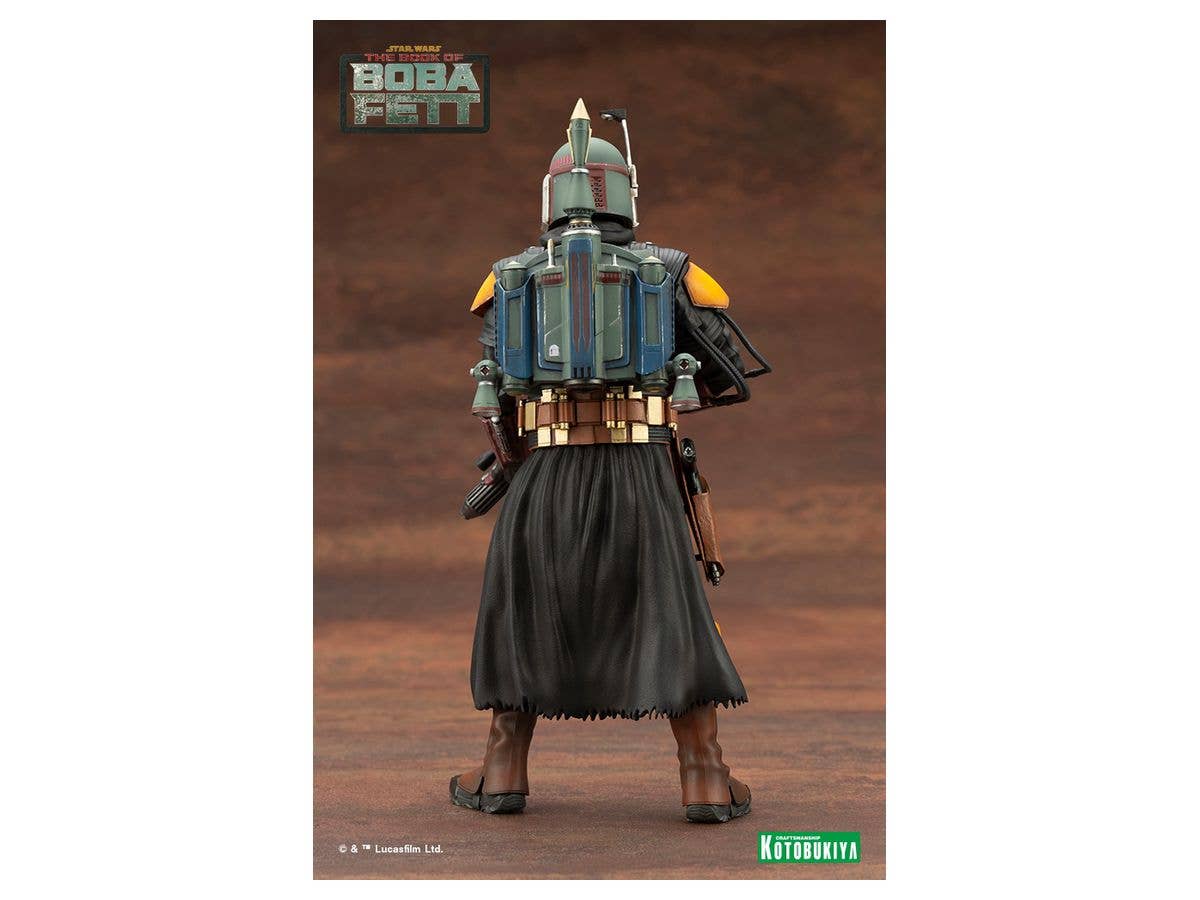 Kotobukiya 1/10 Star Wars: The Book Of Boba Fett Series ARTFX+ BOBA FETT™, Pre-Painted PVC Easy-to-Assemble Statue | 4934054039562