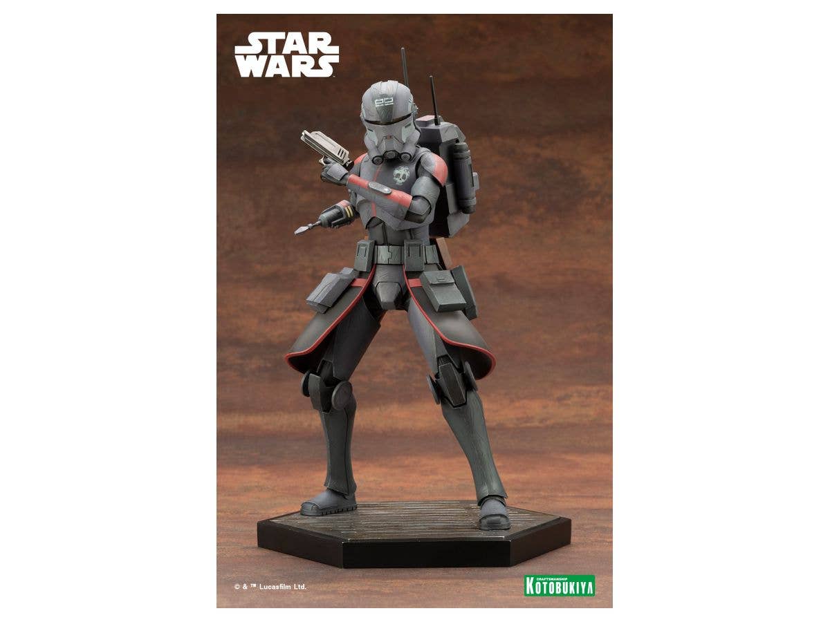 Kotobukiya 1/7 Star Wars: The Bad Batch Series ARTFX Echo™ The Bad Batch, Pre-Painted PVC Statue | 4934054041763