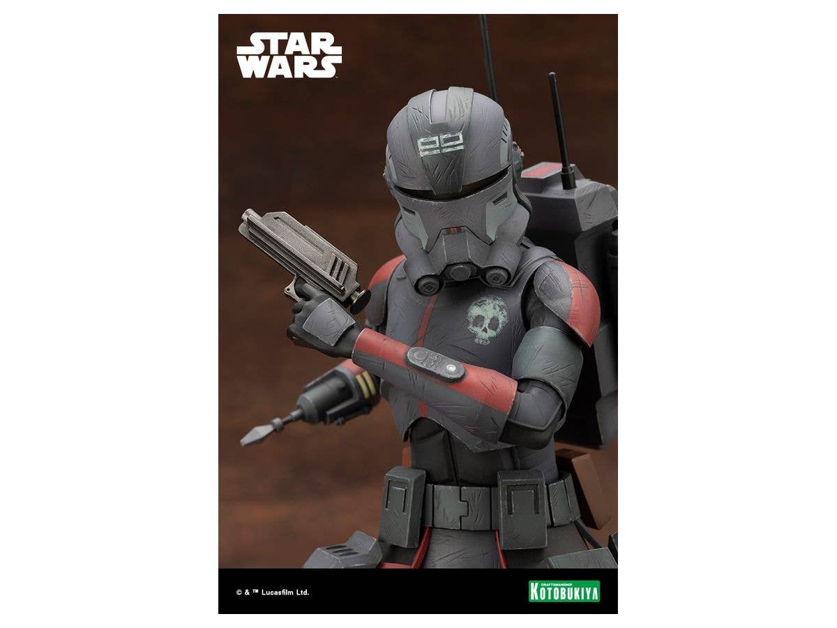 Kotobukiya 1/7 Star Wars: The Bad Batch Series ARTFX Echo™ The Bad Batch, Pre-Painted PVC Statue | 4934054041763