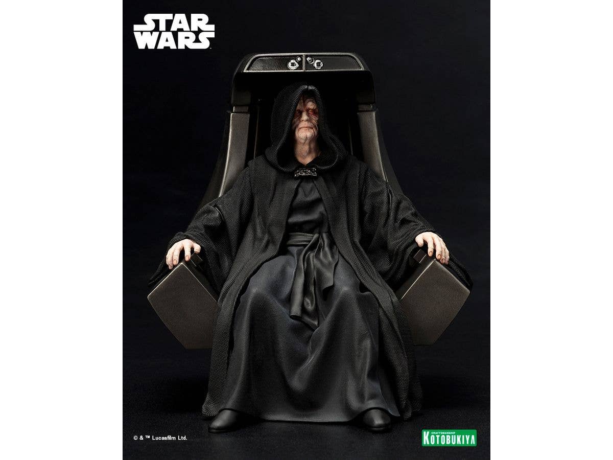 KOTOBUKIYA EMPEROR PALPATINE ARTFX+ STATUE | 4934054063376