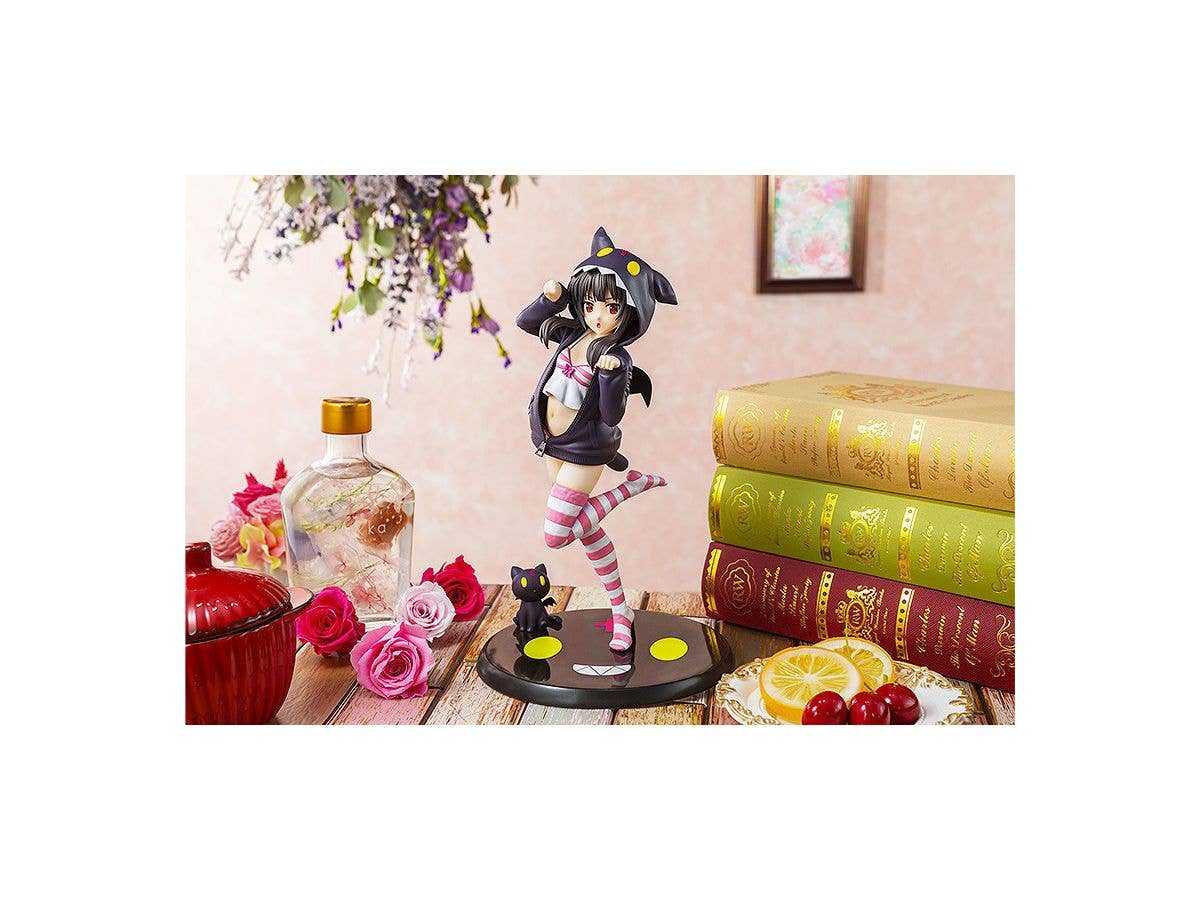 Kono Subarashii Sekai Ni Syukufuku Wo Series CAworks Megumin Hoodie Look Chomusuke Ver. 1/7 Scale Figure | 4935228529032