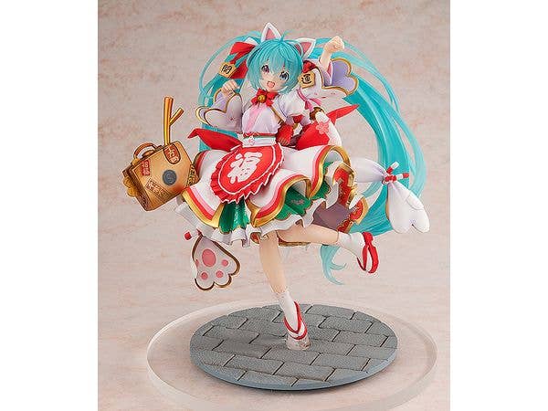 Kadokawa Character Vocal Series 01: Hatsune Miku Series Hatsune Miku Maneki Miku Ver. 1/7 Scale Figure | 4935228529247