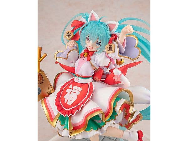 Kadokawa Character Vocal Series 01: Hatsune Miku Series Hatsune Miku Maneki Miku Ver. 1/7 Scale Figure | 4935228529247