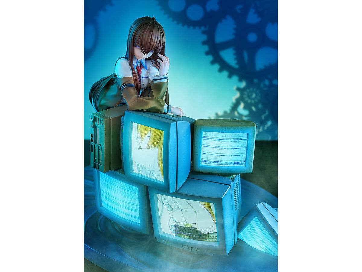 KADOKAWA Kurisu Makise With LED Light-Up Feature | 4935228838486