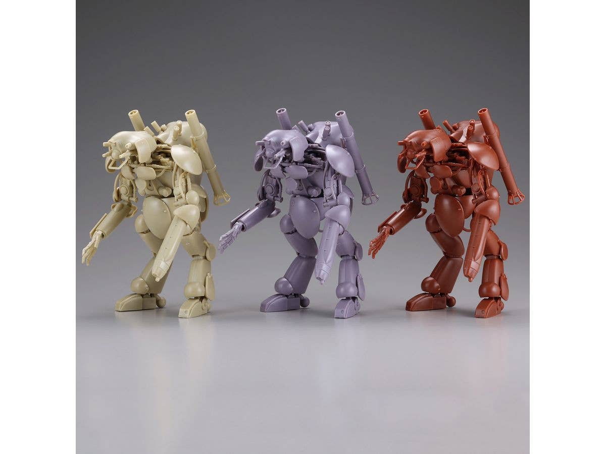 Kaiyodo Humanoid Groserhund Set of 3 model kit | 4537807190291