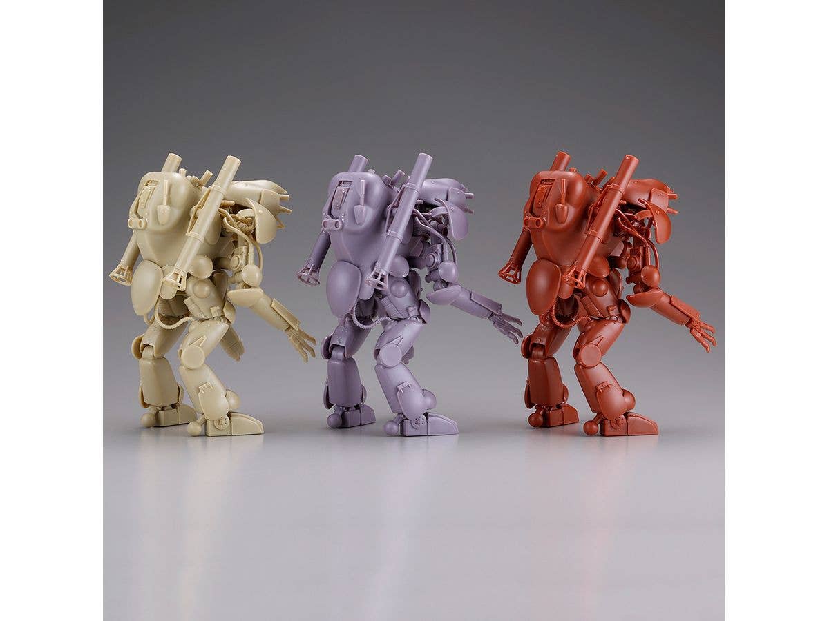 Kaiyodo Humanoid Groserhund Set of 3 model kit | 4537807190291