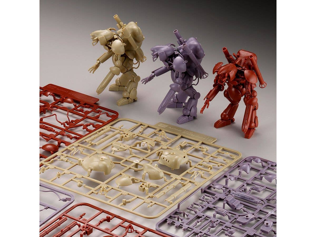 Kaiyodo Humanoid Groserhund Set of 3 model kit | 4537807190291