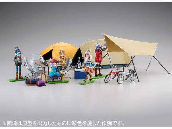 Kaiyodo ARTPLA Yuru-Camp (Laid-Back Camp) Camp set | 4537807190383
