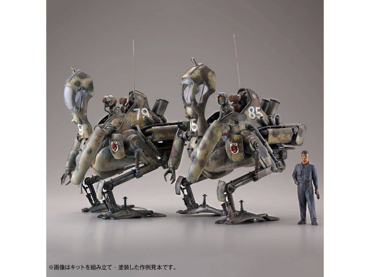 KAIYODO Maschinen Krieger. KANGAROO (Set of two) & Mechanic | 4537807190512