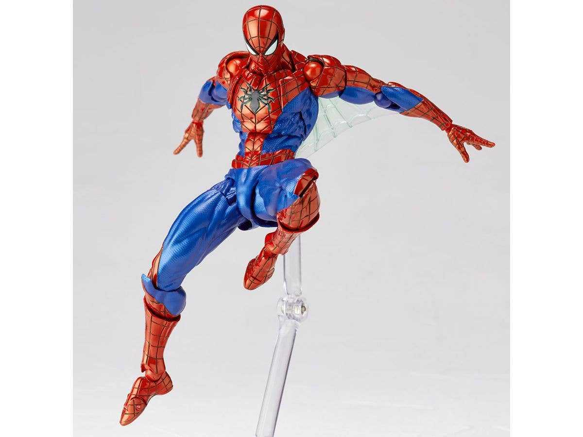 Kaiyodo AMAZING YAMAGUCHI SPIDERMAN VER. 2.0(REISSUE) | 4537807220028